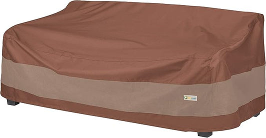 DUCKCOVERS Ultimate Waterproof 93 Inch Patio Sofa Cover, Patio Furniture Covers