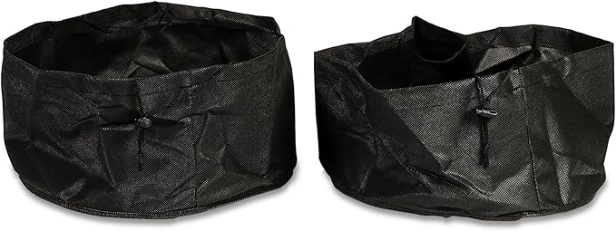Aquascape 98929 Fabric Lily Pot 14" Round x 7" Deep (2 Pack) for Pond Water Feature Waterfall Landscape and Garden