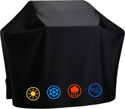 40 Inch Grill Cover, Waterproof BBQ Cover for 36-40 Inch Gas Grill, 420D Oxford Fabric UV Resistant Outdoor Barbecue Cover with Storage Bag, fits Weber Nexgrill Char-Broil