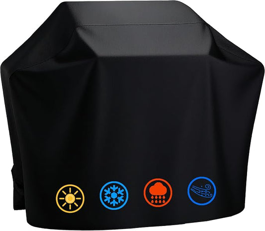 40 Inch Grill Cover, Waterproof BBQ Cover for 36-40 Inch Gas Grill, 420D Oxford Fabric UV Resistant Outdoor Barbecue Cover with Storage Bag, fits Weber Nexgrill Char-Broil