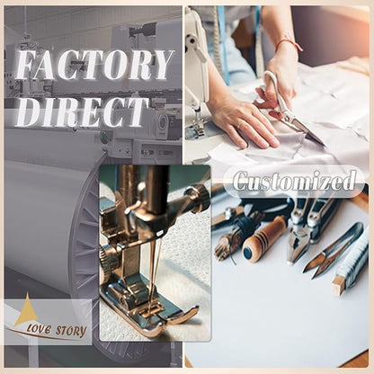 LOVE STORY Custom Size 9' x 24' Turquoise Blue Rectangle Sun Shade Sail Canopy Patio Sail Fabric Cloth Cover UV Block (We Make Custom Size)