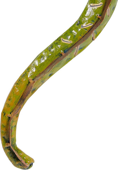 Deco 79 Metal Lizard Home Wall Decor Indoor Outdoor Wall Sculpture, Wall Art 13" x 5" x 28", Green