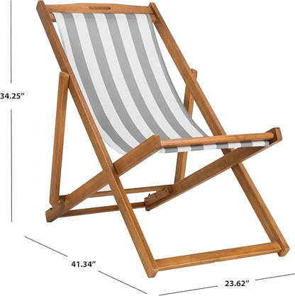 SAFAVIEH PAT7040A-SET2 Outdoor Collection Loren Teak