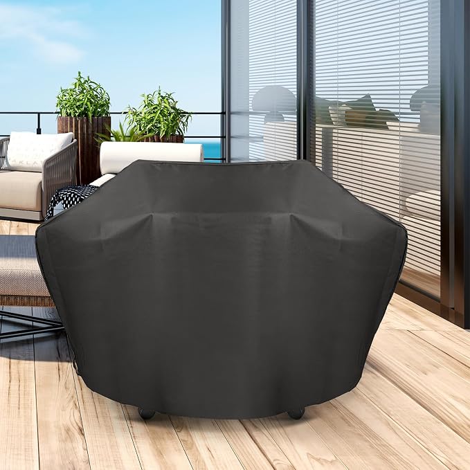 Grill Cover for Monument Grills Denali 605, 66 Inch Heavy Duty & Waterproof, Outdoor Barbecue Cover