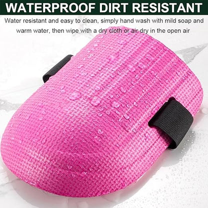 Gardening Knee Pads for Women, Soft Foam Knee Pads for Men Construction, Work Knee Pad for Men Women, Rodilleras Para Roofing Rodilleras Para Trabajo (Black)