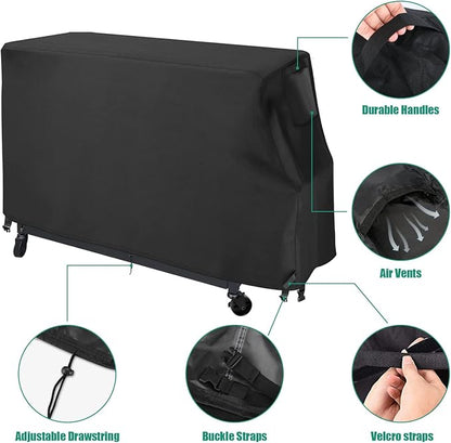 Outdoor Prep Cart Cover for Expert Grill Superior Preparation Cart,Waterproof Heavy Duty Patio Table Grill Cart Cover - 40 x 18 x 35 Inch