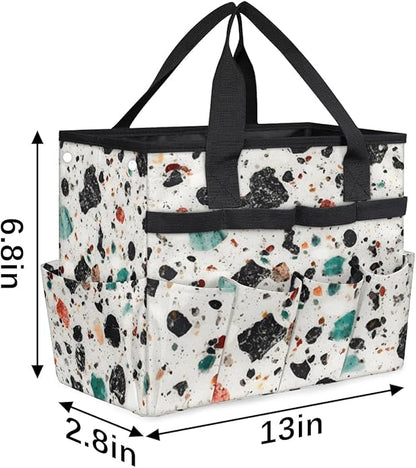 Garden Tool Bag Garden Tool Storage Bag with Pockets Handle Portable Garden Tote Bags for Women Men