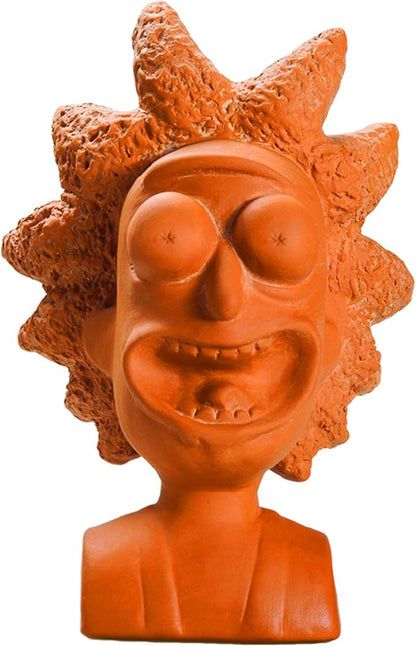 Chia Pet Rick & Morty - Rick with Seed Pack, Decorative Pottery Planter, Easy to Do and Fun to Grow, Novelty Gift, Perfect for Any Occasion