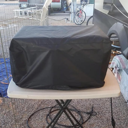Grill Cover for Monument 24" Grill Griddle 55000 and 56000, 24 Inch Heavy Duty & Waterproof, Barbecue Tabletop Griddle Grill Cover