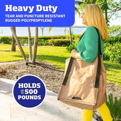 DURASACK 4-Piece Heavy Duty All-Purpose Tote Bags and Potting Mat