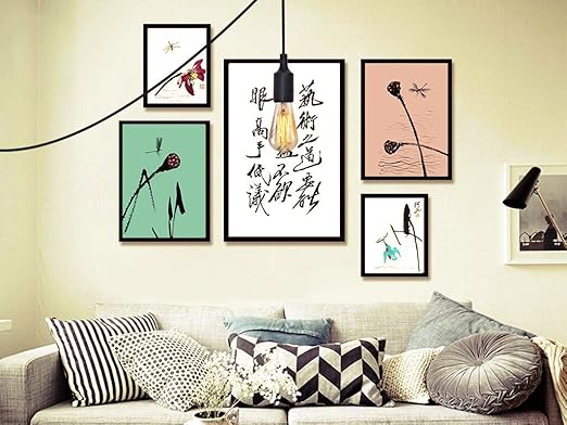 HESSION 2 Pack Plug-in Pendant Light, 16.4Ft Vintage Industrial Edison Light Socket Silica Gel E26/E27 Base, Black Round Hanging Pendant Light Cord, Hanging Lamp Extension Cable with On/Off Switch