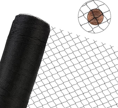 Bird Netting 15X40 FT, 1/2" Mesh, Strong Woven Garden Netting for Plants, Fruit Trees, Blueberry Bushes, Vegetables, Strawberry Protection, Against Bird, Deer, Squirres, Poultry, Small Animals