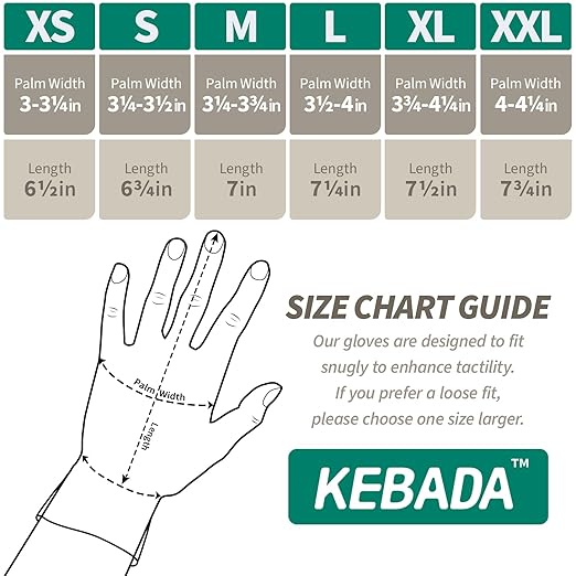 Kebada W1 Work Gloves for Men and Women, Touchscreen PU Coated Gloves with Grip, 50 Pairs Bulk Pack, Ideal for Warehouse Package Handling, Construction, Gardening, Green Small