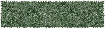 VEVOR Artificial Ivy Privacy Fence Screen, 39 x 158 in Faux Ivy Vine Leaf Hedges Fence, Greenery Privacy Fence with Mesh Cloth Backing, Green Wall Decoration for Outdoor Garden, Yard, Balcony
