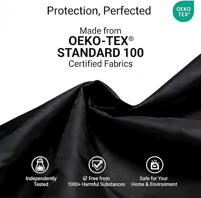 Grill Cover for Blackstone Pro Series 2 Burner 22 Inch Griddle with Double Shelf, Outdoor Waterproof BBQ Covers for Model 2165 2414, Propane Gas Grill Cover