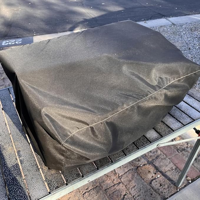 Grill Cover for Monument 24" Grill Griddle 55000 and 56000, 24 Inch Heavy Duty & Waterproof, Barbecue Tabletop Griddle Grill Cover