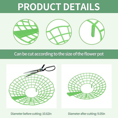 5 Packs Strawberry Supports - Reusable Strawberry Plant Stand Waterproof Growing Frame Plastic Fruit Tray Protectors Sturdy Strawberry Growing Racks to Keep Strawberries Off Mold, Rot and Dirt