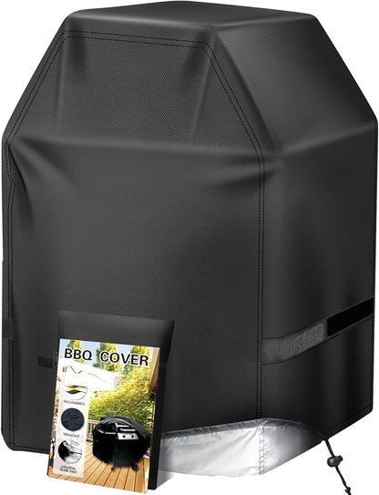 Aoretic Grill Cover, 40 inch BBQ Gas Grill Cover for Outdoor Grill, Charbroil Grill Cover Barbecue Waterproof, Anti-UV for Weber Char-Broil Monument, Dyna-glo Nexgrill Spun Polyester