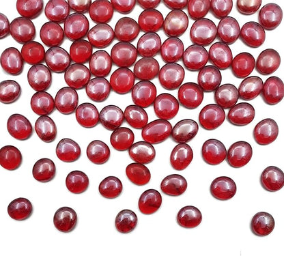 Flat Glass Marbles 1 Pound Vase Filler Fire Pit Glass Pebbles for Indoor Plants, Aquarium Fish Tank Decorations, Home Decor, Fire Pit, Landscaping, Arts Crafts (Ruby)