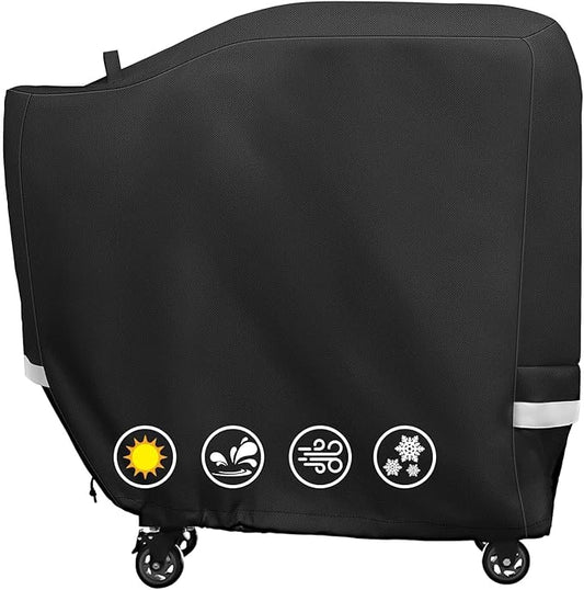 Utheer Grill Cover for B380 & B380X, for 380 380X Wood Pellet Grills - Upgraded Heavy Duty Waterproof Anti-UV Cover for B380x Grill Accessories