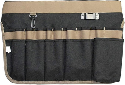 MELOTOUGH Bucket Tool Organizer With 35 Pockets Fits to 3.5-5 Gallon Bucket (Khaki)