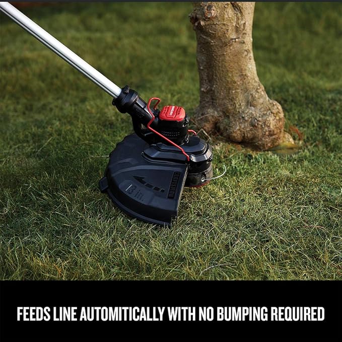 CRAFTSMAN V20 Weed Wacker Cordless String Trimmer and Edger, Weed Eater Includes 2.0 Ah Battery and Charger, Lightweight, Extended Runtime, 2 Speed (CMCST900D1)