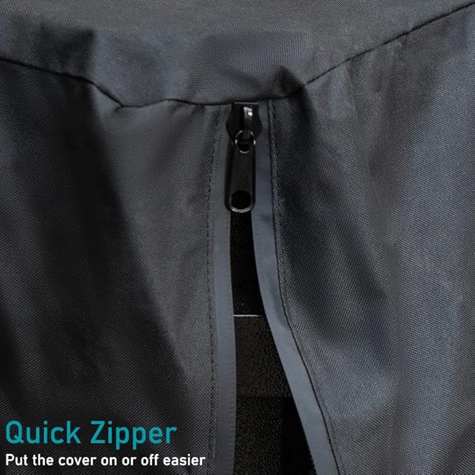 ZJYWSCH Grill Cover for Pit Boss Savannah Onyx Edition Wood Pellet Grill PB1500NX 600D Heavy Duty Waterproof Pit Boss Savannah Onyx 1500 Grill Smoker Cover