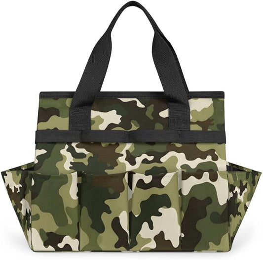 Garden Tool Bag Garden Tool Storage Bag with Pockets Handle Portable Garden Tote Bags for Women Men