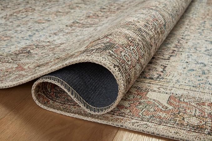 Loloi Amber Lewis Georgie Collection GER-09 Multi/Spice 3'-0" x 12'-0", .19" Pile Height, Runner Rug
