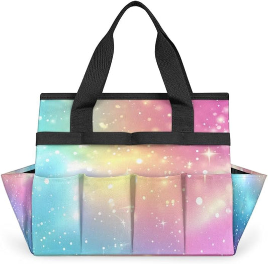 Garden Tool Bag Garden Tool Storage Bag with Pockets Handle Portable Garden Tote Bags for Women Men