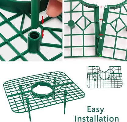 GOONMILL 10 Pack Strawberry Plant Support, Strawberry Planting Stand, Keeping Strawberry Plants Clean, Strawberry Growing Racks, Strawberry Growing Frame