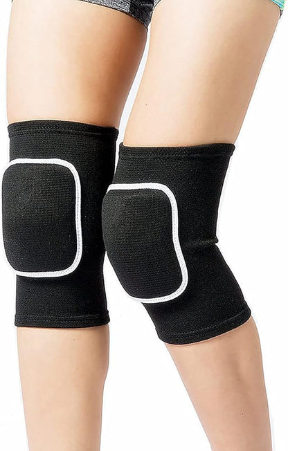 Volleyball Knee Pads for Dancers, Soft Breathable Knee Pads for Men Women Kids Knees Protective, Knee Brace for Volleyball Football Dance Yoga Tennis Running Cycling Workout Climbing