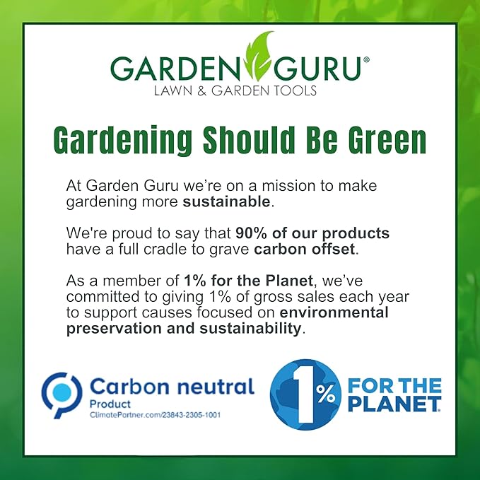 Garden Guru Extra Thick Gardening Kneeling Kneeler Pad – Ultra Soft Foam Cushion Padding for Knee – Water Resistant - Garden Kneeler Mat for Yard Work, Cleaning, Household Chores, Roofing, and More