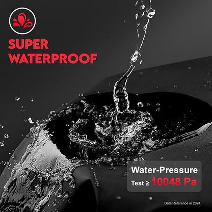 Zettum Patio Furniture Cover Square - 62 Inch Outdoor Table Cover Waterproof & Heavy Duty, 600D Lawn Furniture Set Covers for Outside Dining Table and Chairs Seating Combo - 62 x 62 x 28 Inch