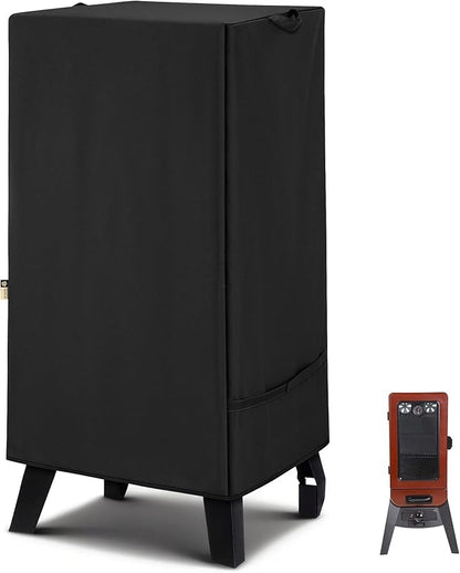 Arcedo Grill Cover Compatible with Pit Boss Vertical Smoker PBV3G1, Heavy Duty Waterproof Outdoor BBQ Grill Covers for Pitboss 3 Series Propane Gas Smoker PBV3A1
