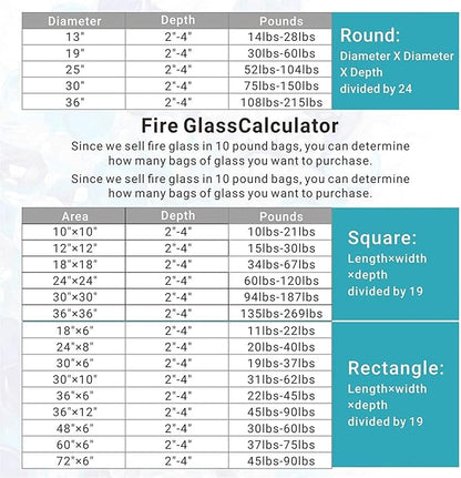onlyfire 10 Pounds Fire Glass Beads for Propane Fire Pit and Gas Fireplace, 1/2 Inch Round Firepit Glass Rocks Flat Marbles for Fire Pit Table, Caramel