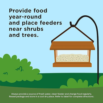 Kaytee Ultimate Birder's Blend Food, Wild Bird Seed For Grosbeaks, Cardinals, Nuthatches, Woodpeckers & More Outside Feeders, 10 Pound