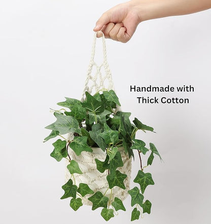 2 Packs Hanging Planters for Indoor Plants up to 6 in., Wall Plant Holder | Plant Hanger Indoor, Wall Planters for Indoor Plants, Hanging Plant (2PK, for 6 inch Pot)