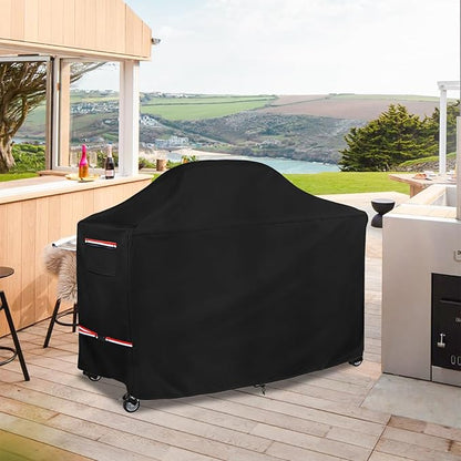 Grill Cover for 76 Inch Big Green Egg Grill Table, Waterproof Heavy Duty Outdoor Grill Cover, Kamado Ceramic BBQ Grill Cover, XL Green Egg Cover, Grill Cart Cover