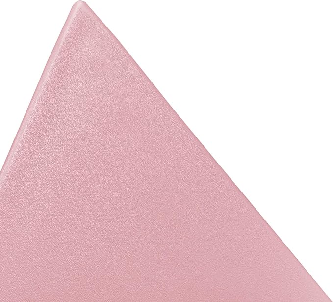 LeisureMod Modern Pink Accent Side Table - Stylish Side Vanity Table for Bedroom & Living Room