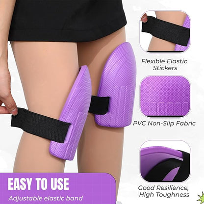 Gardening Knee Pads for Women and Men Lightweight Waterproof Foam Knee Pads for Gardening and Housework with Adjustable Hook'n'Loop Straps(Purple)