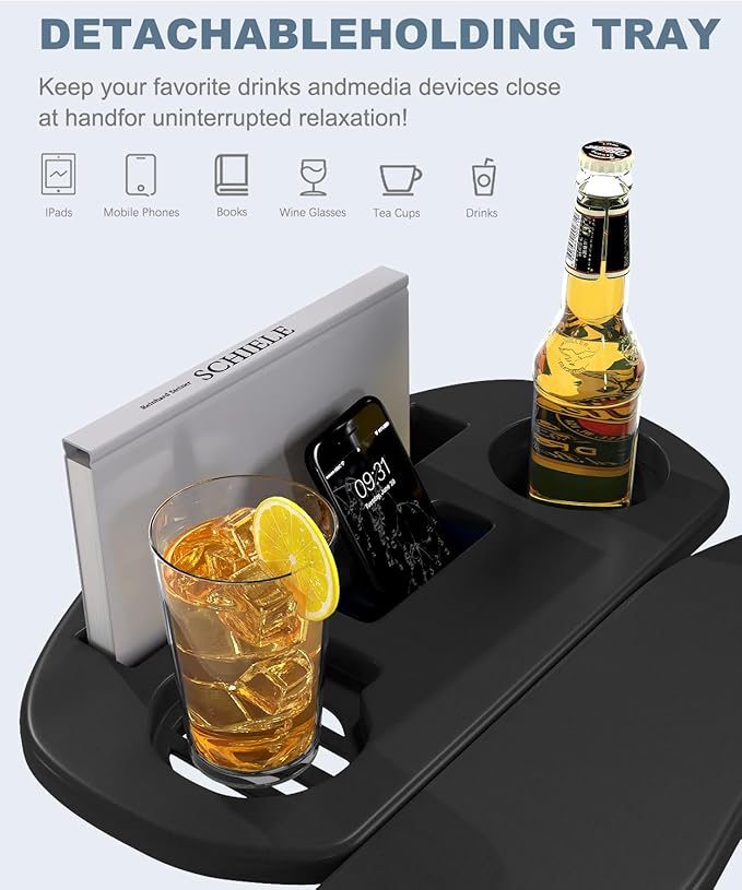 Adirondack Chair Set of 8, HDPE Folding Adirondack Chair with Multifunctional Cup Holder, Weather Resistant Fire Pit Chair for porches, patios, poolsides, Decks.