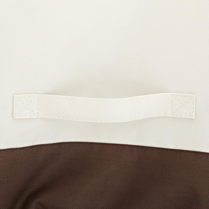 Amazon Basics 3 Seater Outdoor Couch and Patio Furniture Covers, Waterproof, Anti-UV, Durable, Beige/Tan