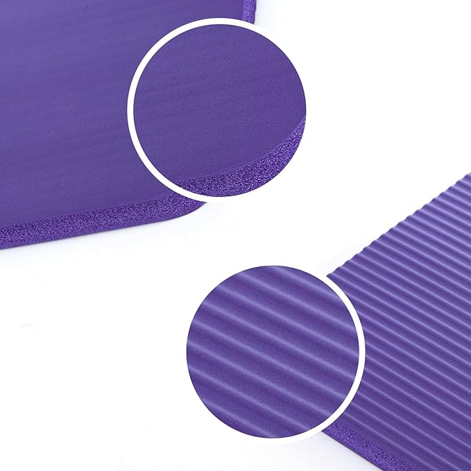 DEAYOU 3 Pack Yoga Knee Pads Cushion, Non Slip Exercise Mat for Pain Free Yoga, Extra-Thick Pilates Knee Mats, Portable Yoga Mat Accessory for Fitness, Elbows, Wrist, Forearms, 24"x10"x0.6", 3-Color