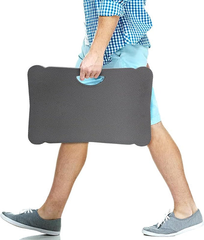 ZENFUN 3 Pack Kneeling Mats, Heavy Duty Thick Foam Kneeling Pad, Shock Absorbent Pads, High Density Premium Kneeling Pads for Yoga Exercise, Foam Kneeler Mat Garden Cushions, Water Proof