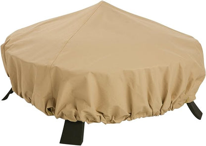 Classic Accessories Terrazzo Fire Pit Cover, Round