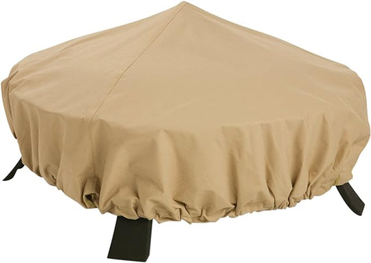 Classic Accessories Terrazzo Fire Pit Cover, Round