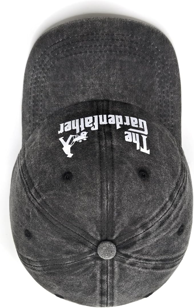 Gardening Gifts for Men, Gardening Hat for Gardeners Men, Adjustable Washed Cotton Baseball Cap