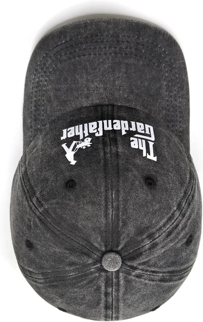 Gardening Gifts for Men, Gardening Hat for Gardeners Men, Adjustable Washed Cotton Baseball Cap