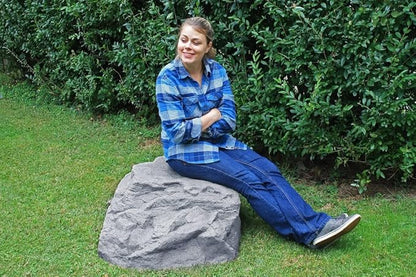 Emsco Group 2271 Landscape Rock – Low Profile Boulder – Lighwieght, Granite